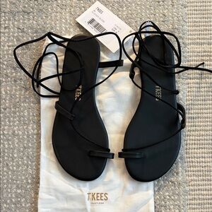 TKEES Jo Lace-Up Sandals